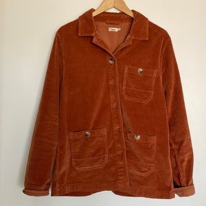 Corduroy craft jacket